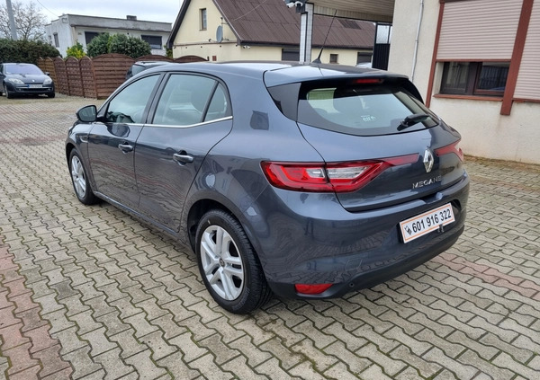 Renault Megane cena 51700 przebieg: 88269, rok produkcji 2019 z Myślenice małe 121